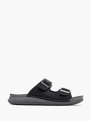 Björndal Zapatillas de casa abiertas Negro