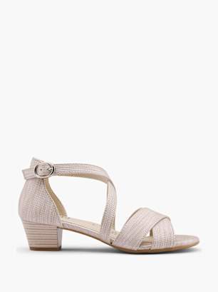Easy Street Sandale z visoko peto Bež