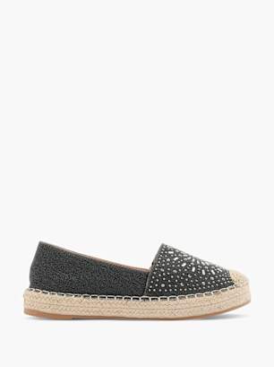 Graceland Espadrile Negru
