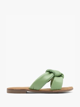 Claudia Ghizzani Slip in sandal Grøn