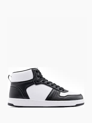 Graceland Hoher Sneaker Schwarz