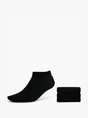 FILA Chaussettes de sport Noir