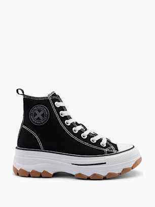 Xti Sneakers tipo bota Negro