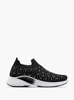 Graceland Slip-on маратонки Черен