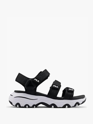 FILA Sandalias Negro