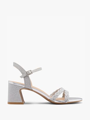 Catwalk Sandalias Plata