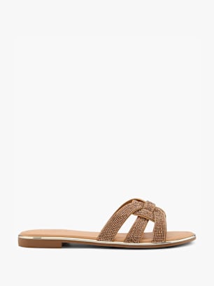 Catwalk Slip-in sandal Guld