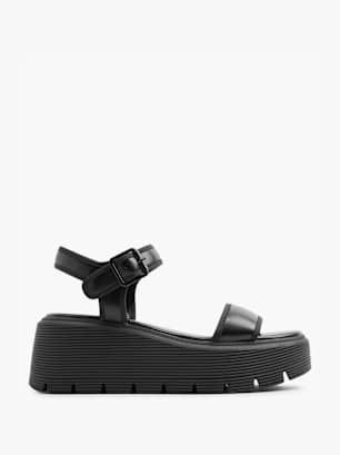 Catwalk Sandale cu toc Negru