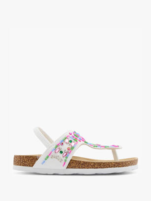Graceland Sandal med tårem Vit