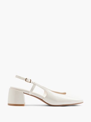 Graceland Zapatos abiertos de tacón Beige
