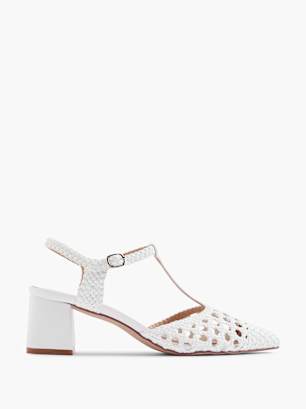 Catwalk Spangenpumps Weiß