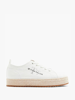 TOM TAILOR Sneaker Alb