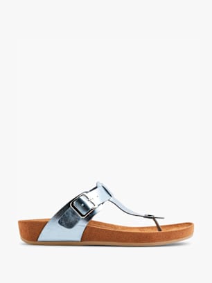 Graceland Chinelo separador de dedos Azul