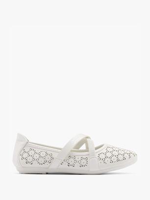TOM TAILOR Ballerines Blanc
