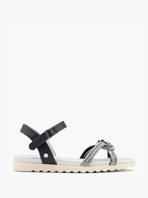 TOM TAILOR Sandale Schwarz