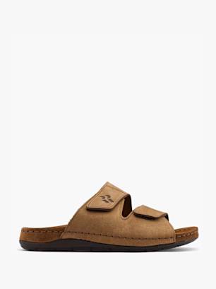 Romika Flache Pantolette Braun