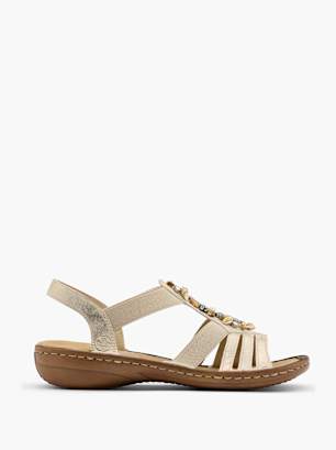 Rieker Sandale Beige
