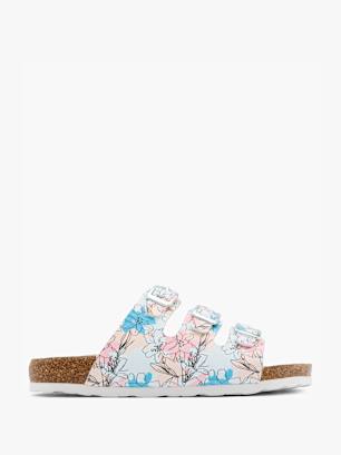 Björndal Zapatillas de casa abiertas Azul claro