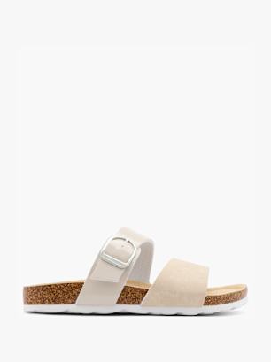 Graceland Ciabatta con plantare profondo Beige