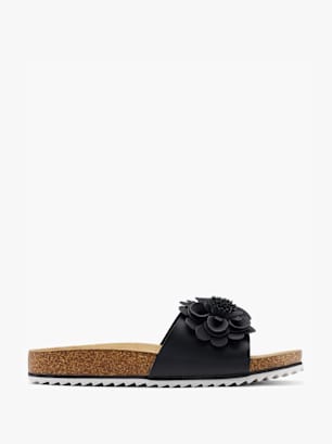 Graceland Footbed sandal Black
