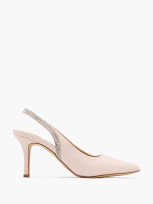 Catwalk Slingback salonke Boja pudera