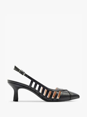 Catwalk Slingback heel Black