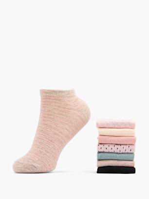 Cosy Nature Sneaker-Socken Beige