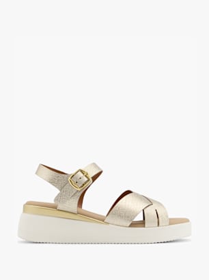 Graceland Sandalo con tacco Grigio chiaro