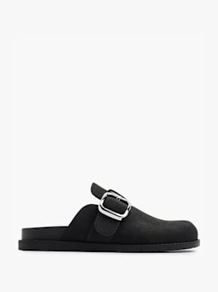 Catwalk Closed-back slipper Black