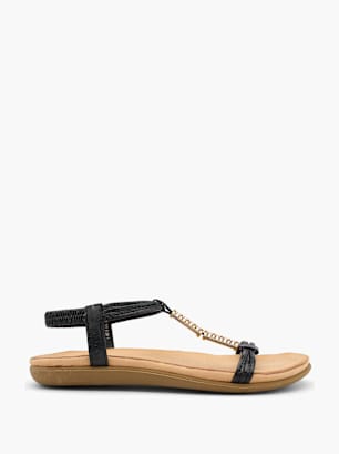 Easy Street Sandalias Negro