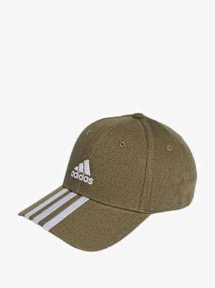 adidas Шапка с козирка Маслинено зелен