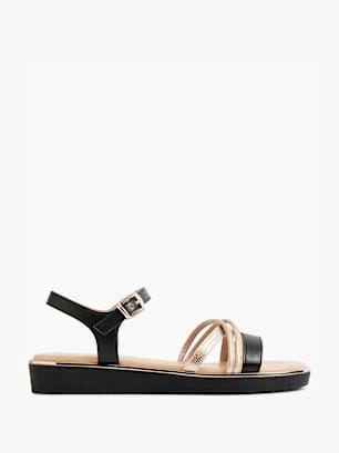 Graceland Sandalias Negro
