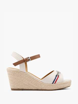 TOM TAILOR Sandale Ecru