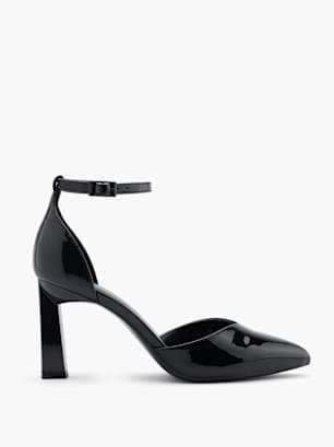 Catwalk Décolleté con fibbia Nero