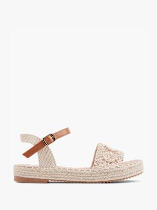 Graceland Sandale Beige