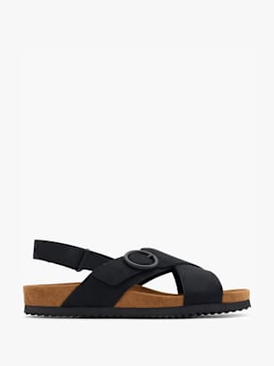 Graceland Sandalias Negro