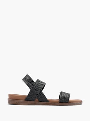 Graceland Sandalias Negro