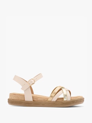 Easy Street Sandálias de salto Beige