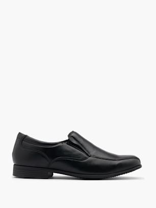 AM SHOE Plitke cipele Crna