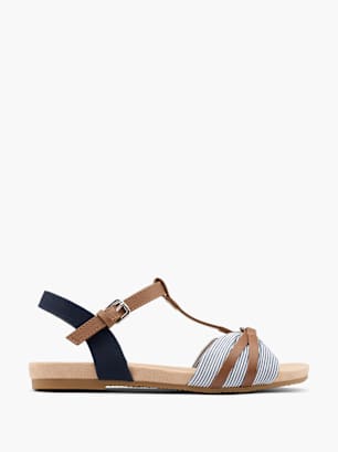 TOM TAILOR Sandale Blau