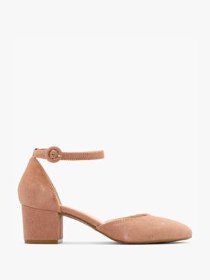 5th Avenue Strapped heel Pink