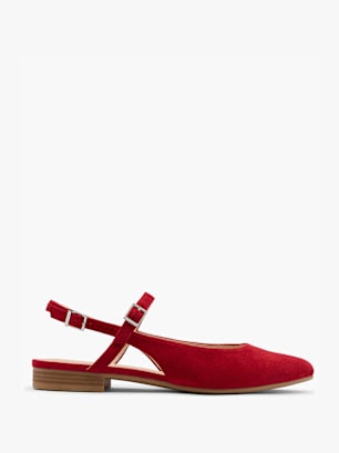 5th Avenue Ballerines Rouge