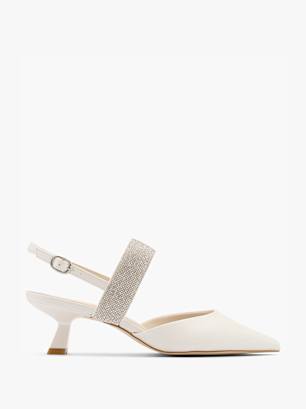 Catwalk Slingback heel Ivory