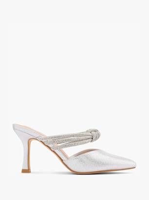 Catwalk Mule Argento