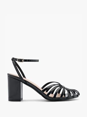 Catwalk Slingback salonke Crna