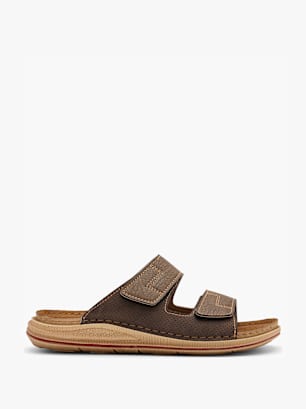 Easy Street Zapatillas de casa abiertas Marrón