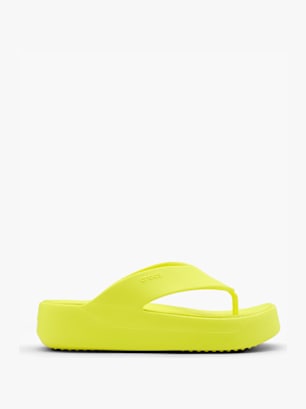 Crocs Chancla de dedo Amarillo