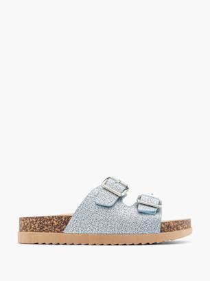 Catwalk Chinelo com palmilha alta Azul
