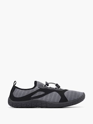Blue Fin Sandales de plage et bain Gris