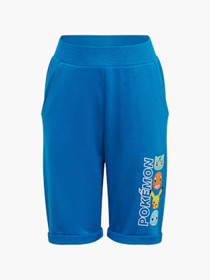 Pokémon Shorts Blau